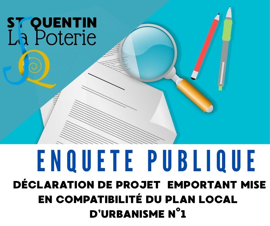 ENQUETE PUBLIQUE PLU