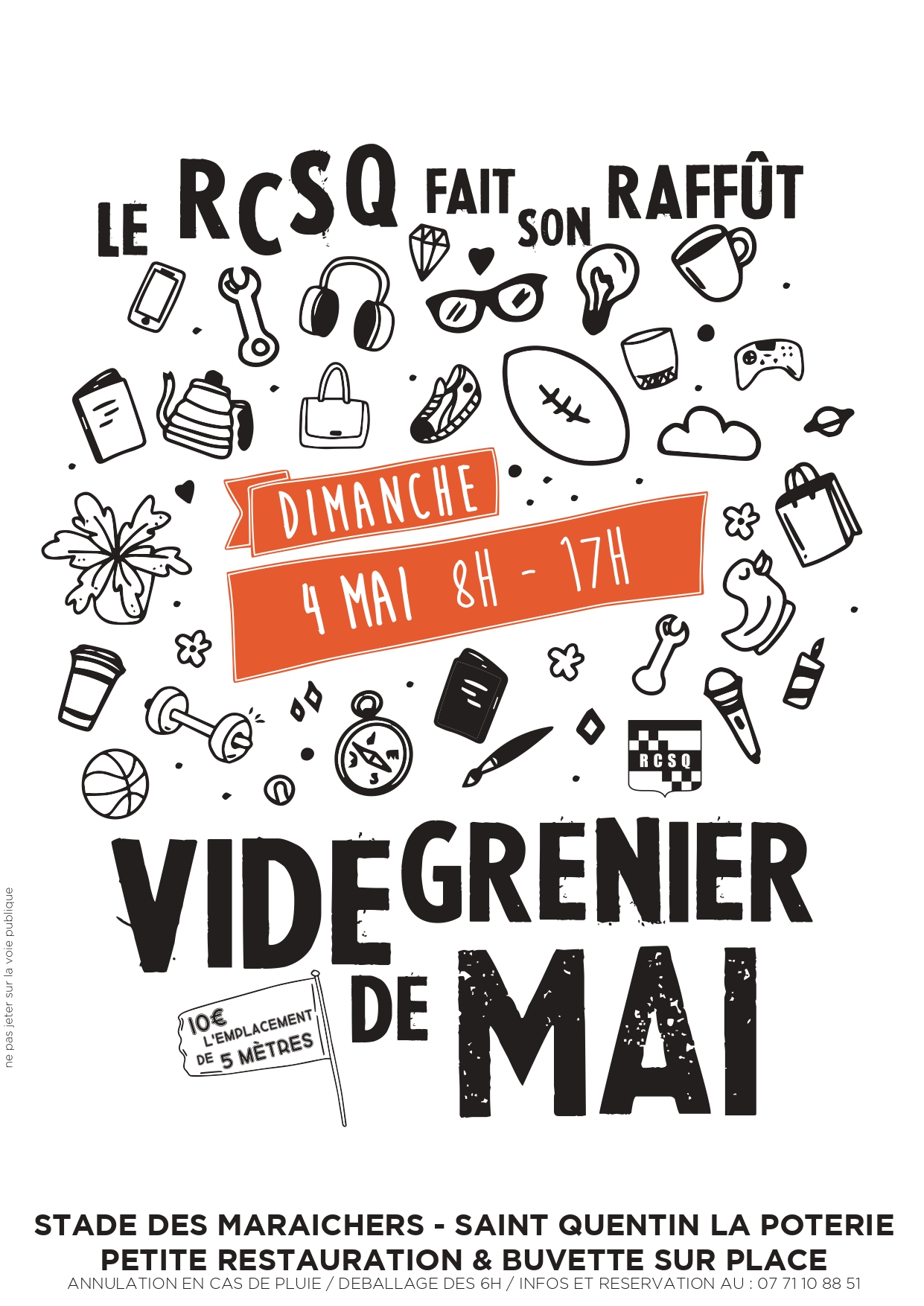 VIDE GRENIER RCSQ